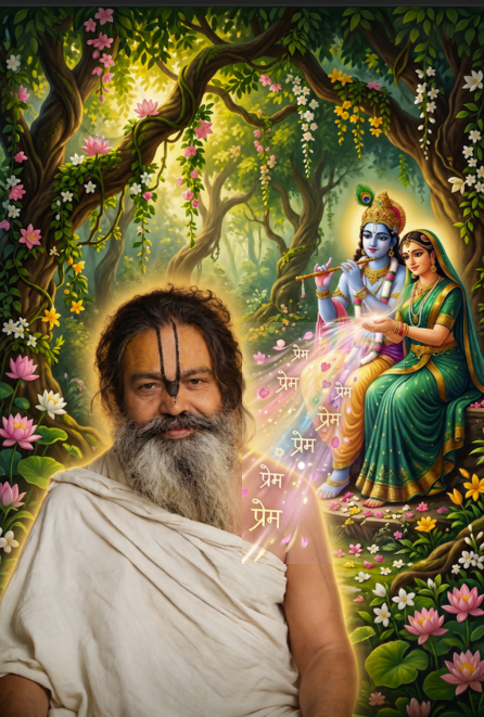 श्री श्री 108 श्री विनोद बाबा जी महाराज एवं श्री राधा-कृष्ण